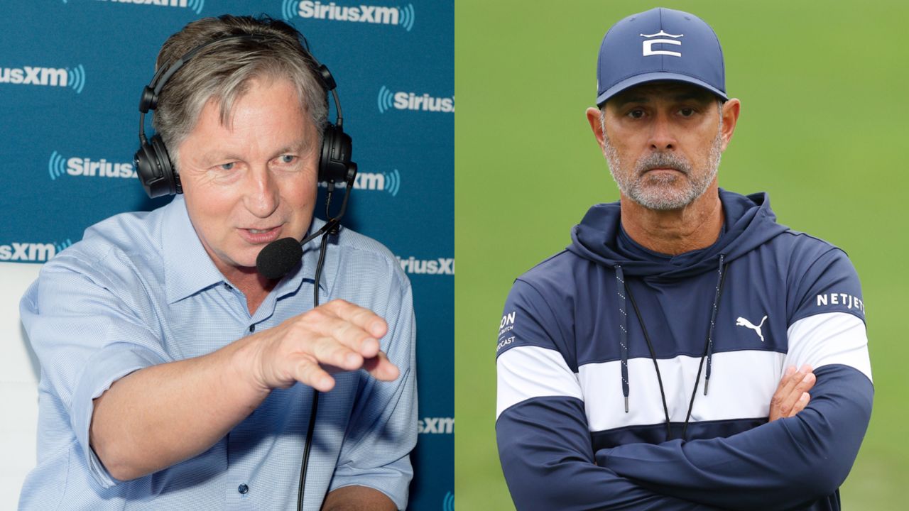 Brandel Chamblee and Claude Harmon III have clashed over LIV Golf