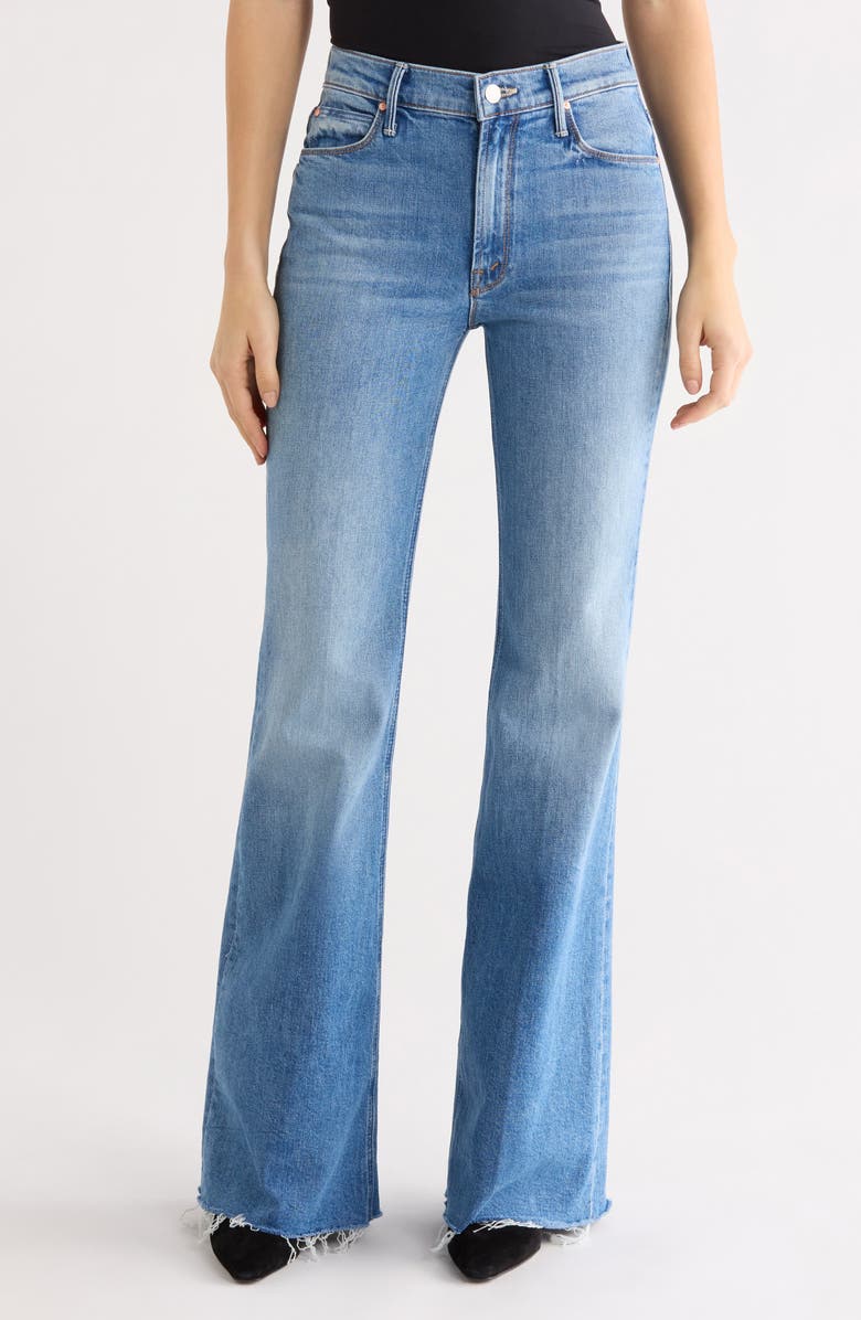 The Doozy Fray Hem Flare Jeans