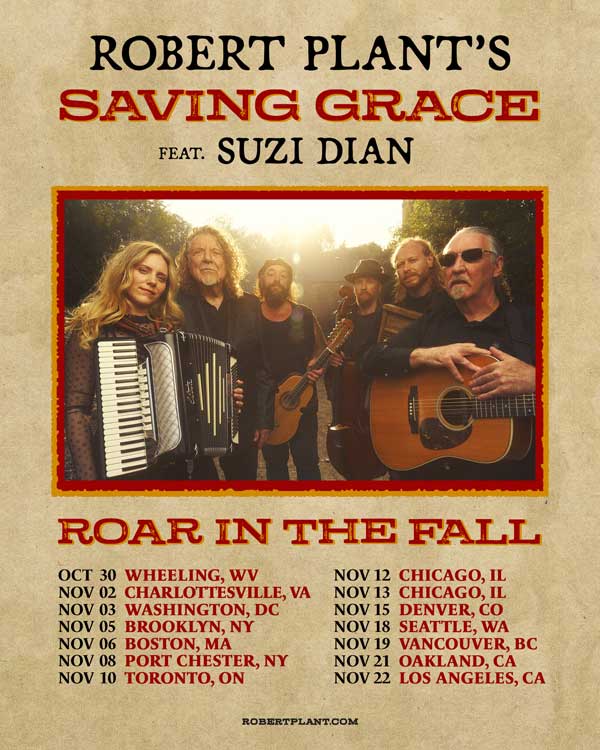 Saving Grace tour poster