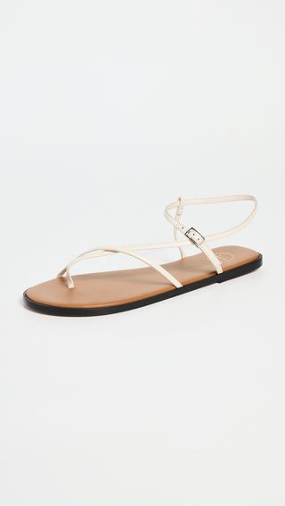 Capri Linen Nappa Sandals