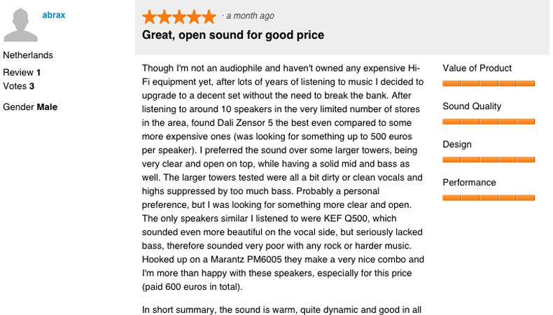 dali zensor 5 whathifi