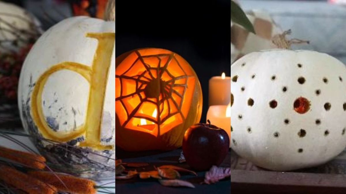 Pumpkin carving ideas: 9 looks, from simple to spooktacular