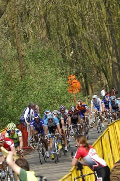 Suffering at the back of the peloton