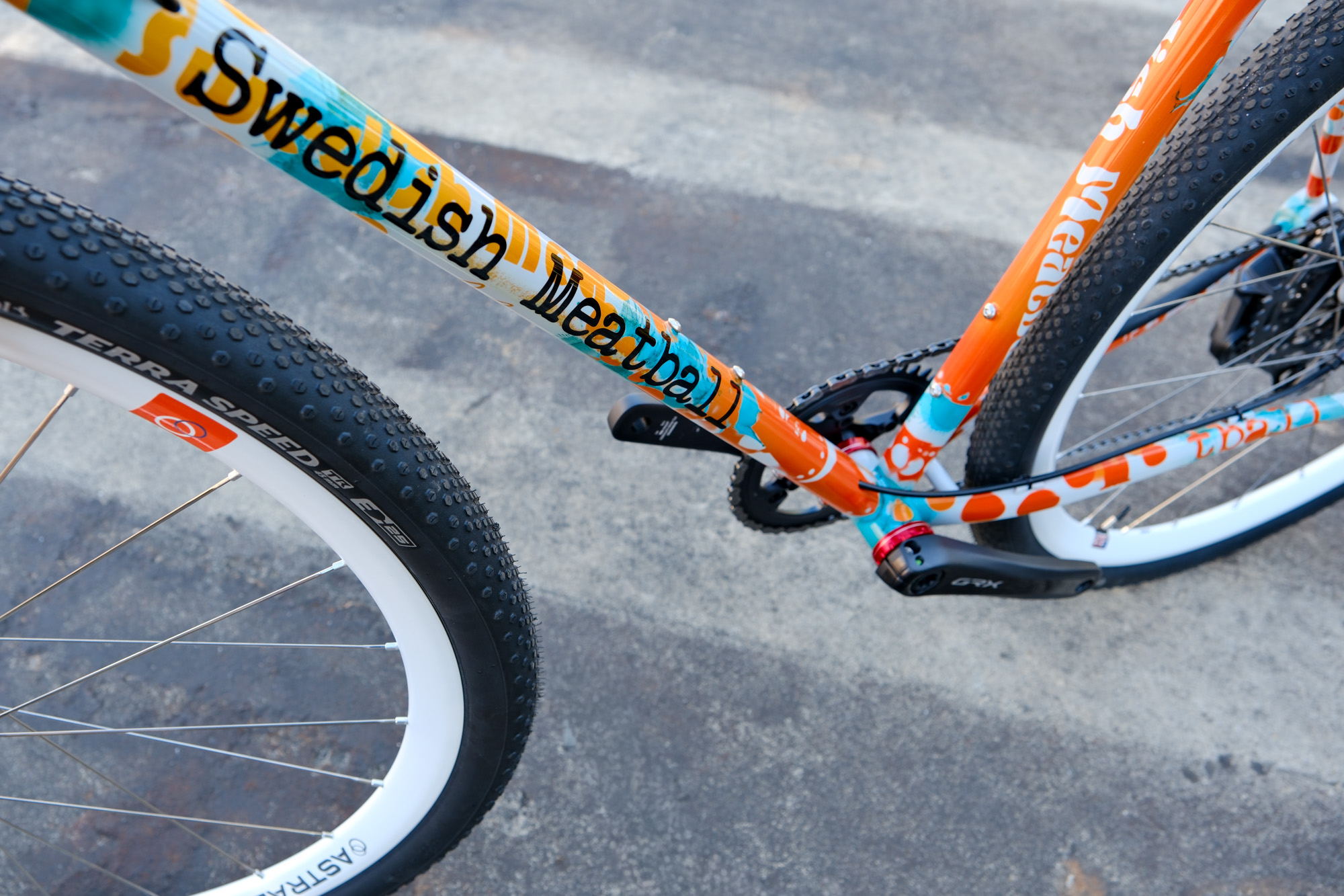 A Swedish Meatball bike at MADE 2025