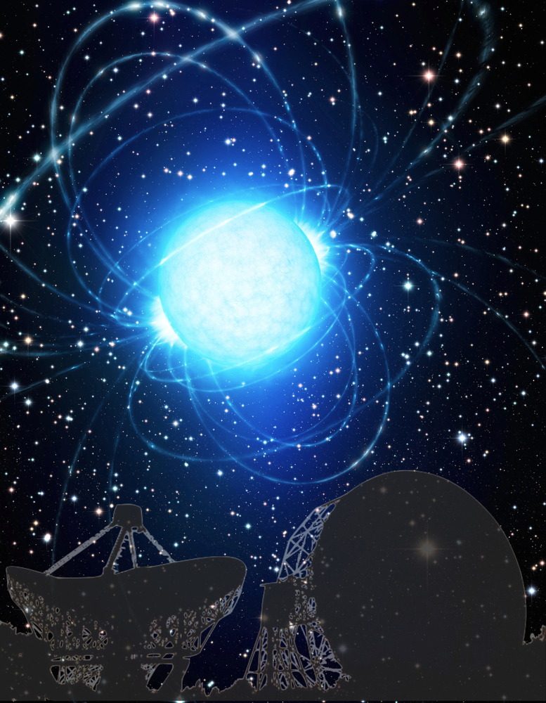 Artist&#039;s Rendition of a Pulsar