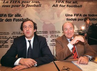 Michel Platini and Sepp Blatter, FIFA, UEFA