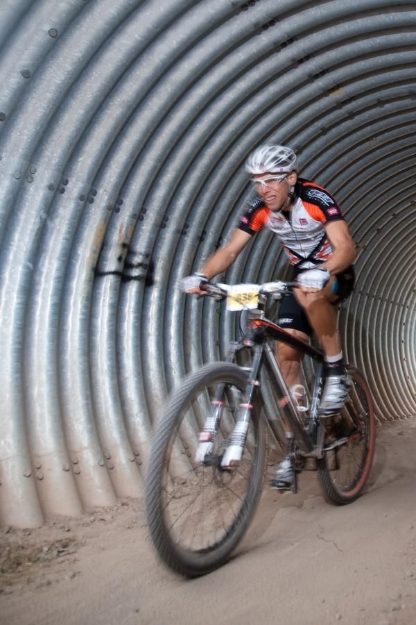 Thomas Litscher (Felt-&Ouml;tztal-X Bionic) in the tunnel