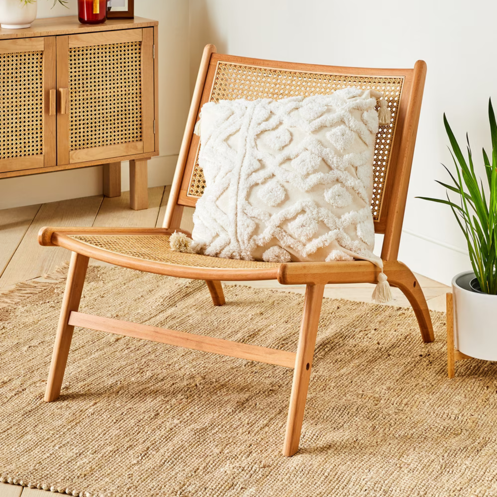 Primark rattan lounge chair