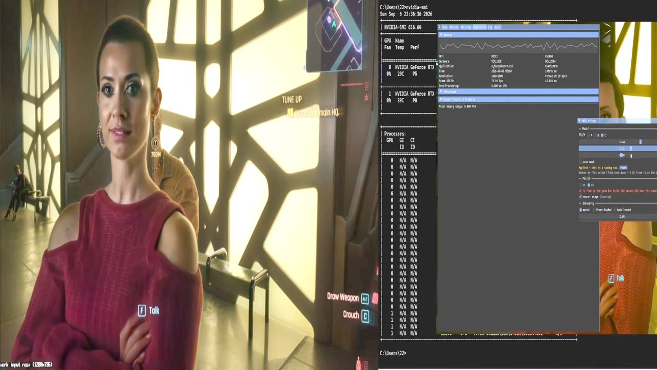 New DLSS 5 mod offloads Neural Rendering to a second card massively cutting the AI filter's performance hit