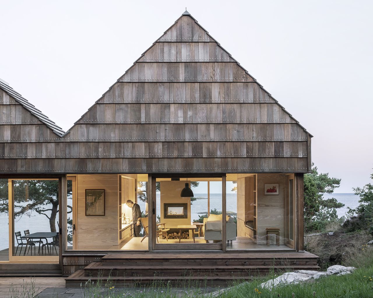 hero exterior of Saltviga House, on the south coast of Norway by Architects Kolman Boye Architects 