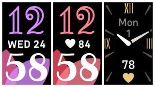 New clock faces for Fitbit Luxe and Charge 5