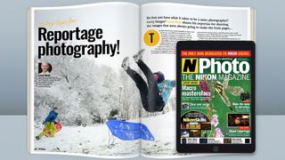 N-Photo 168 cover and lead feature opening spread