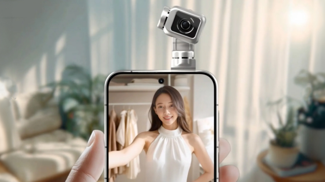 Honor robot phone selfie