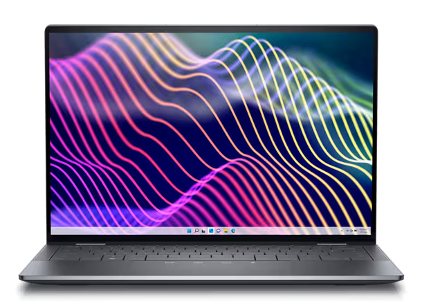 Dell Latitude 9440 2-in-1 valkoisella taustalla
