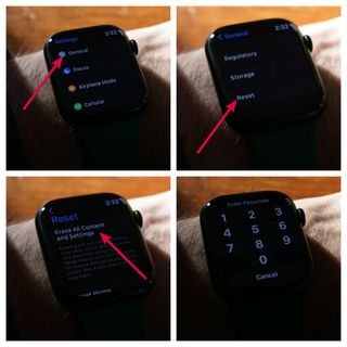 How to erase Apple Watch