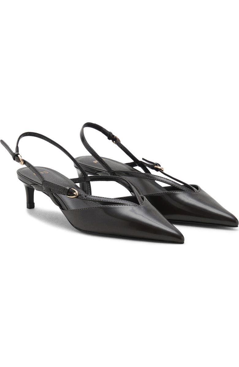 Infinity Slingback Pointed Toe Kitten Heel Pump