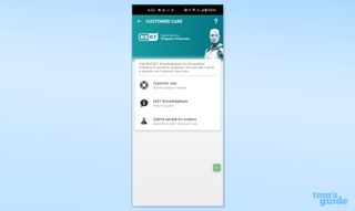 ESET Mobile Security app screen shot