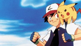 Ash Ketchum and Pikachu in "Pokemon: The First Movie"
