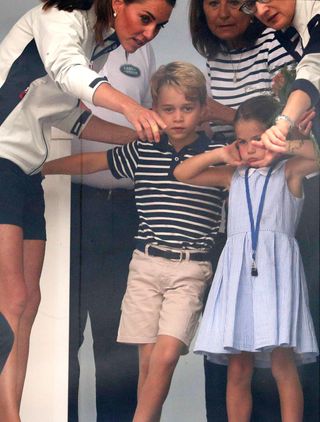 prince george spotted eating ants