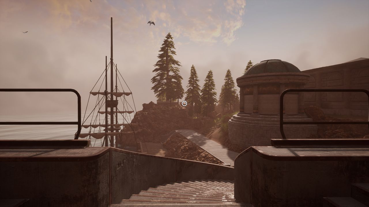 Myst 2021 DLSS and FSR image quality comparisons