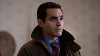 Ramón Rodríguez as Will Trent in a coat in Will Trent season 2
