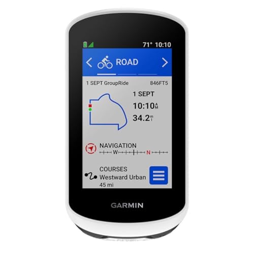 Garmin Edge&amp;reg; Explore 2, Easy-To-Use Gps Cycling Navigator, Ebike Compatibility, Maps and Navigation, With Safety Features