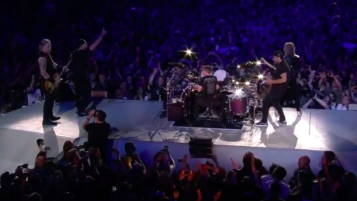 Watch Metallica Play “Seek and Destroy” With a 13YearOld On Drums