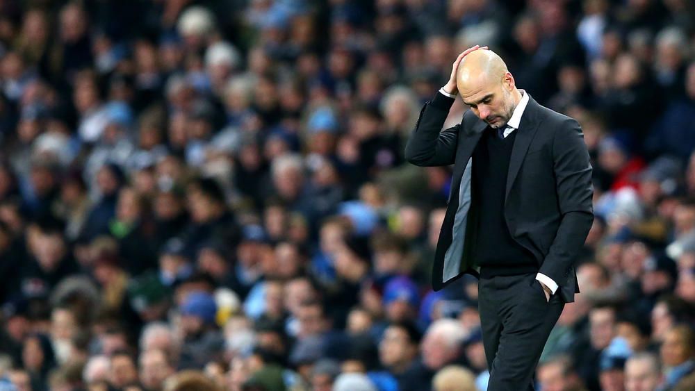 Guardiola blasts missed chances, not referee, after Spurs ...