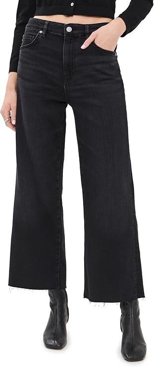 AG Adriano Goldschmied, Ag Adriano Goldschmied Women's Saige Wide Leg Crop Jeans, Glasgow, 23