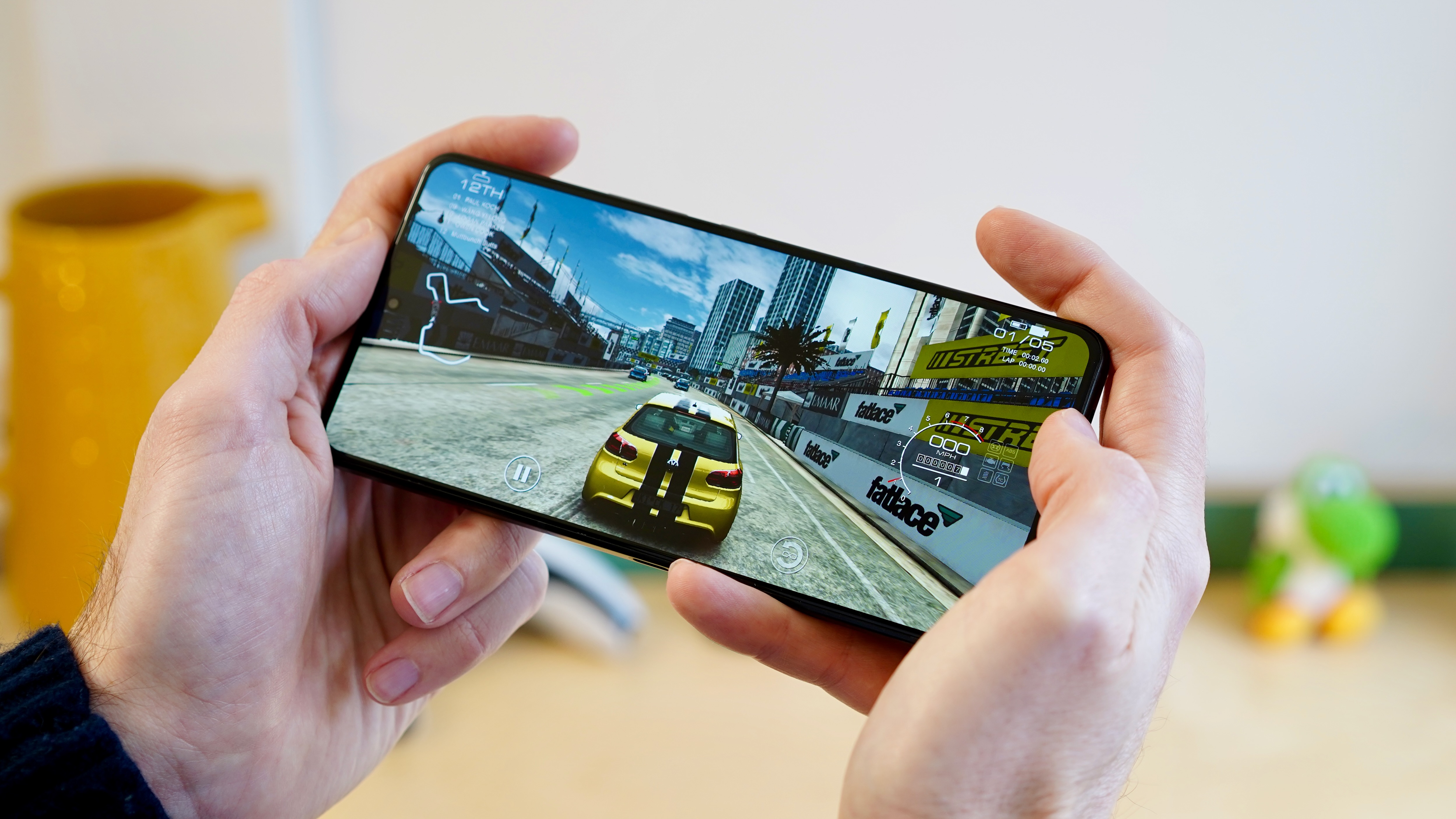 Asus ROG Phone 8 Pro playing a game