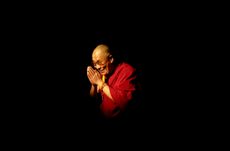 The Dalai Lama hopes to inspire people across the world.