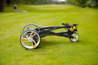 Golfstream Vision Brake trolley folded up