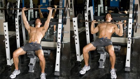 Target Your Upper Chest By Pressing From A Different Angle