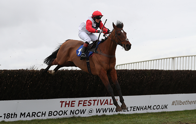 Victoria Pendleton on Pacha Du Polder winning the Betfair Switching Saddles Hunter Chase at Wincanton Racecourse, Somerset.