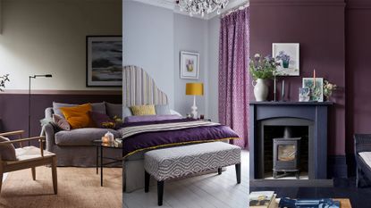 Decorating with purple