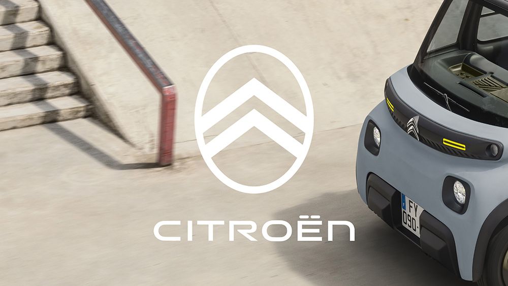 The new Citroen logo