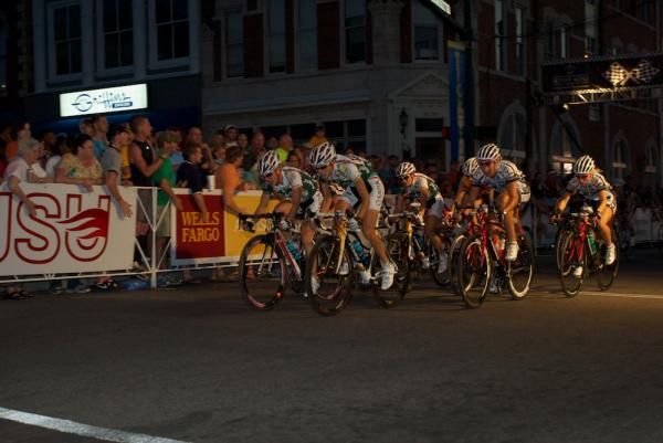 The Colavita team was ever-present at the front.