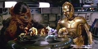 Dejarik Star Wars Chewbacca C-3PO