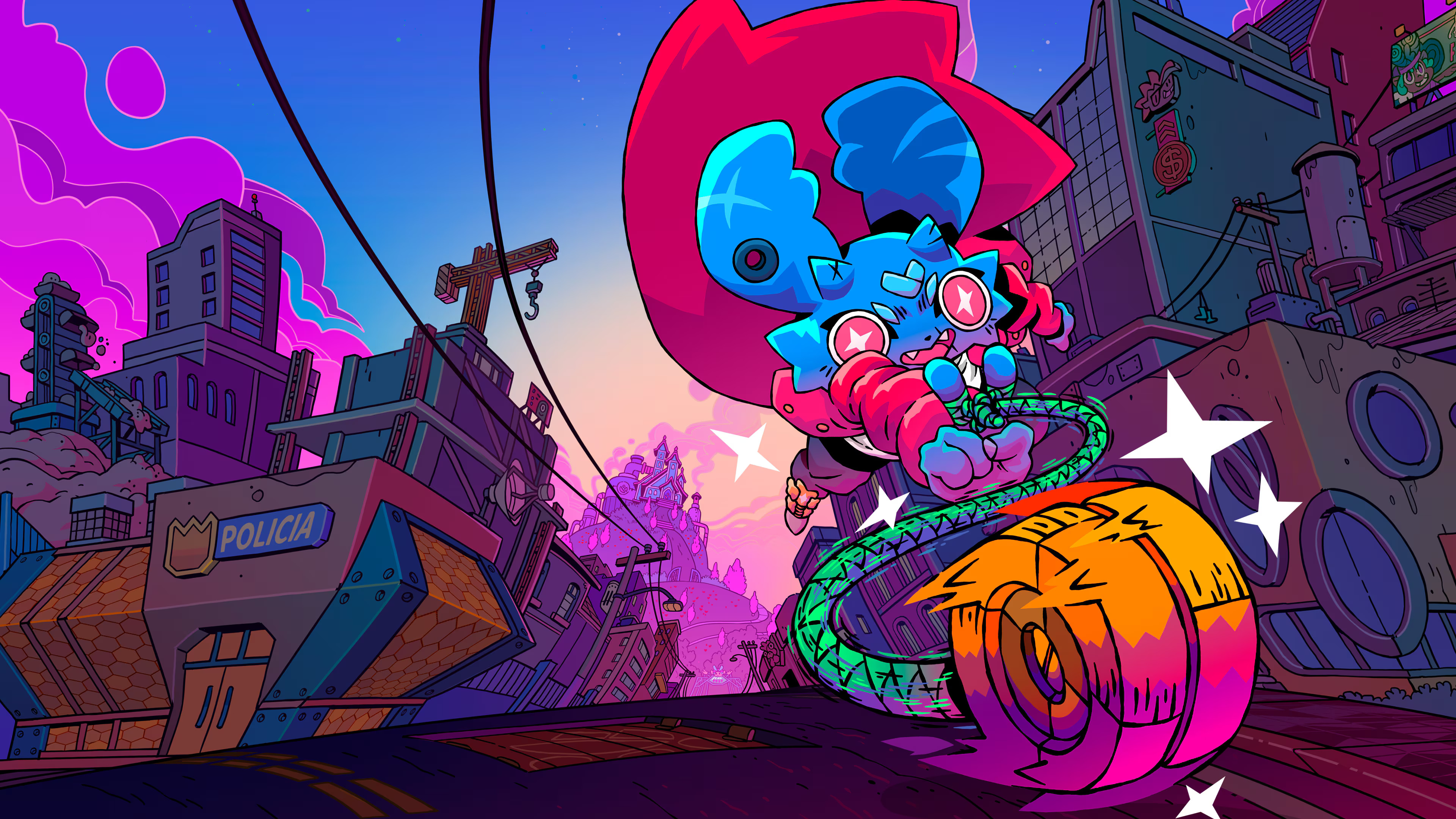 Fight predatory capitalism with a yo-yo possessed by your aunt’s spirit in this brilliantly bizarre metroidvania