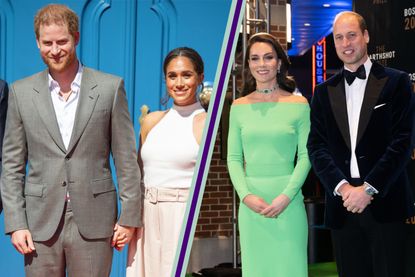 Prince Harry, Meghan Markle, Prince William and Kate Middleton