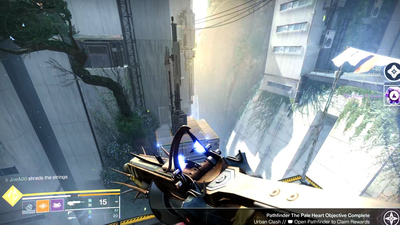 Destiny 2 Prismatic fragments - Facet of Grace step two
