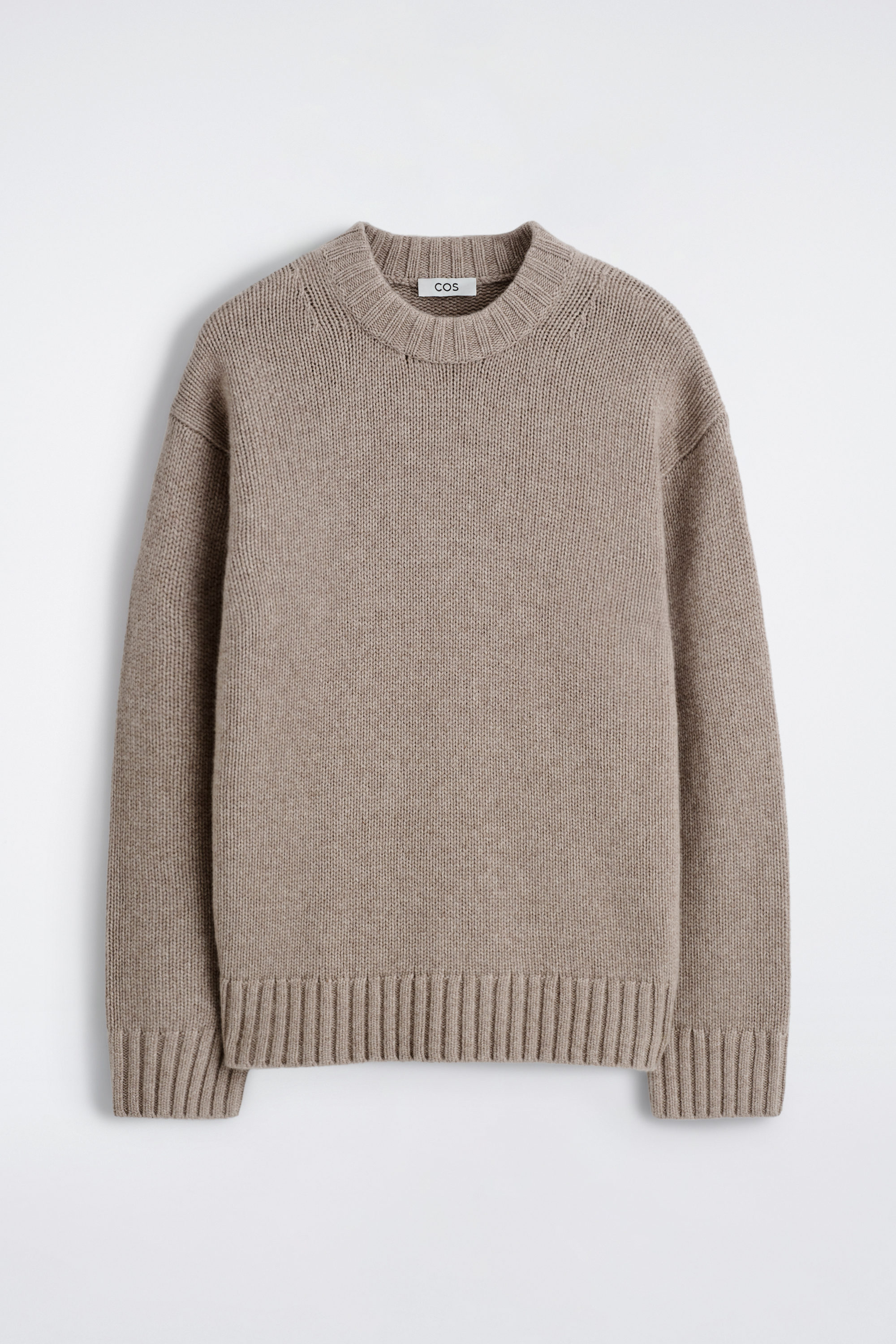 Chunky Pure Cashmere Crew-Neck Sweater