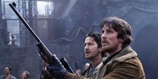 Gerard Butler and Christian Bale in Reign of Fire