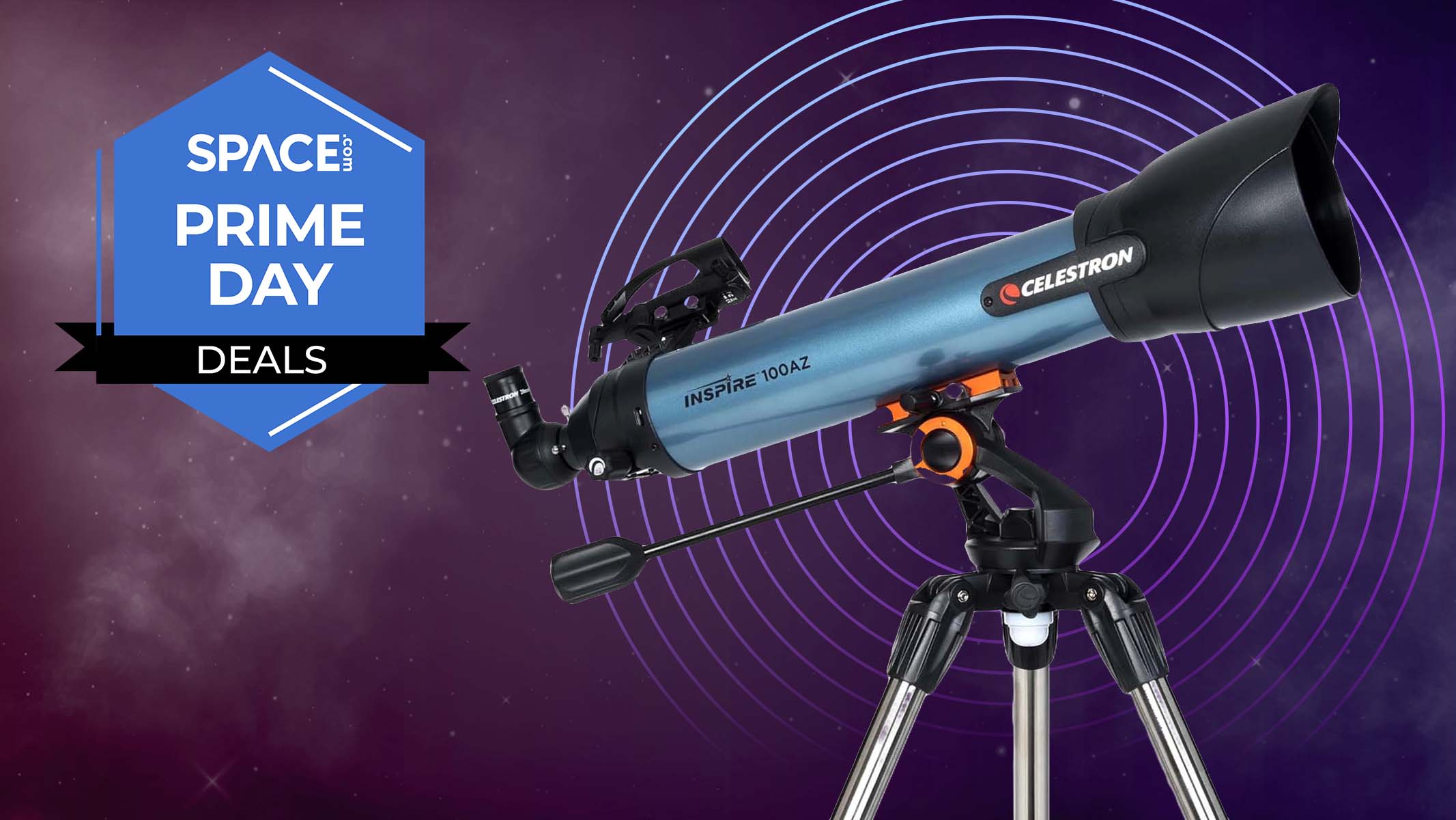  Save $80 on this Celestron Inspire 100AZ refractor telescope, great for skygazing  beginners 