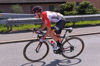 Bjorg Lambrecht (Lotto Soudal) during stage 8 at Tour de Suisse