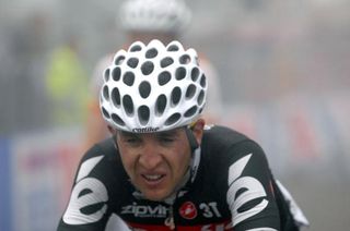 Carlos Sastre (Cervelo TestTeam) lost more time on stage eight