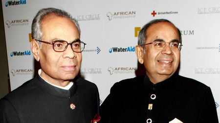 Sri and Gopi Hinduja pictured in 2007