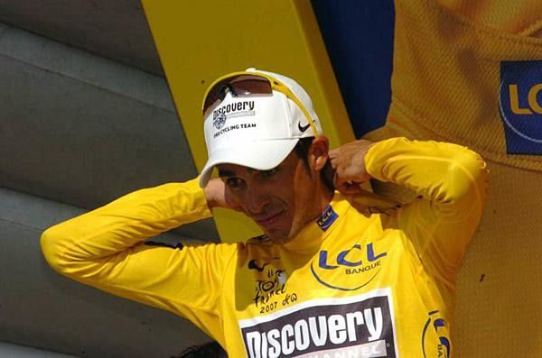 Alberto Contador had to work hard for this yellow jersey