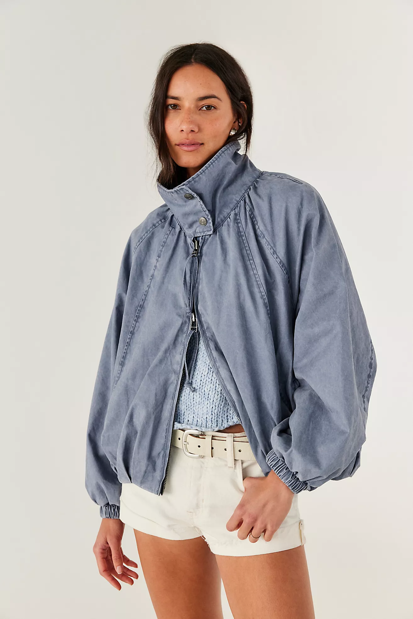 Chelsea Funnel-Neck Jacket