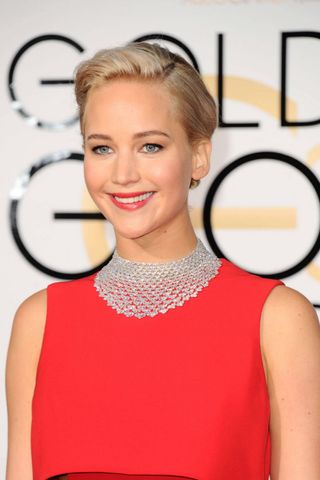 Jennifer Lawrence at the Golden Globes 2016
